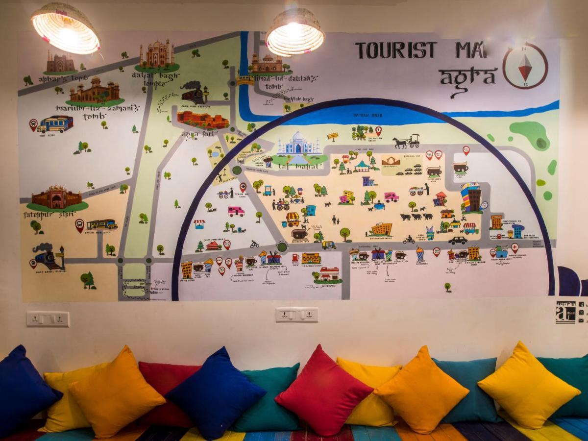 Gypsy Nest Hostel Agra  Kültér fotó